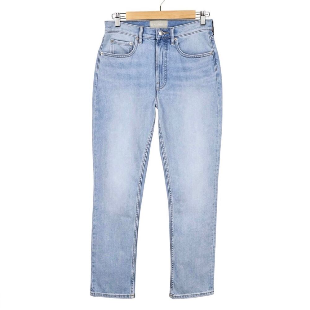 NWOT Everlane The Original Cheeky Jean Straight Leg Slim Fit Light Wash Size 28